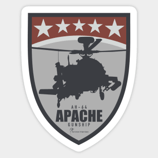 AH-64 Apache Sticker